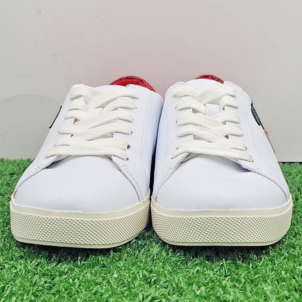 Katy Perry  Collection Womens Shoes 8.5 Medium Lace-Up Sneakers The Rizzo Cherry - Picture 6 of 12